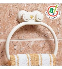 Suction Wall Attachable Hanger for Shower Towel